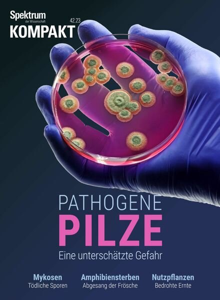 Spektrum Kompakt – Pathogene Pilze – 25 Oktober 2023 Cover