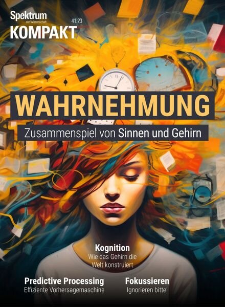 Spektrum Kompakt – Wahrnehmung – 17 Oktober 2023 Cover