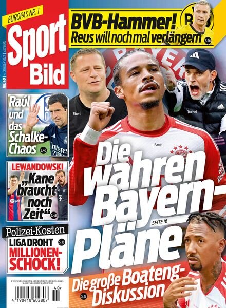 Sport Bild – 5 Oktober 2023 Cover