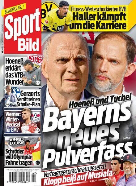 Sport Bild – Oktober 2023 Cover