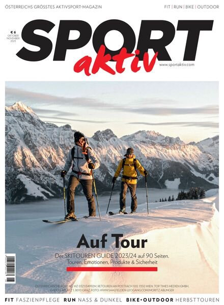 SPORTaktiv – Oktober-November 2023 Cover