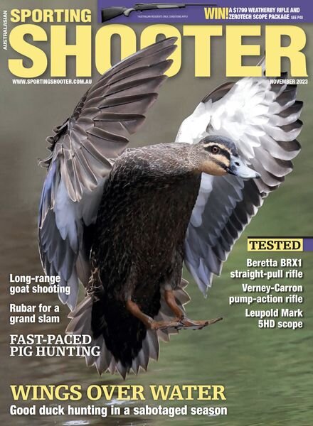 Sporting Shooter – November 2023 Cover