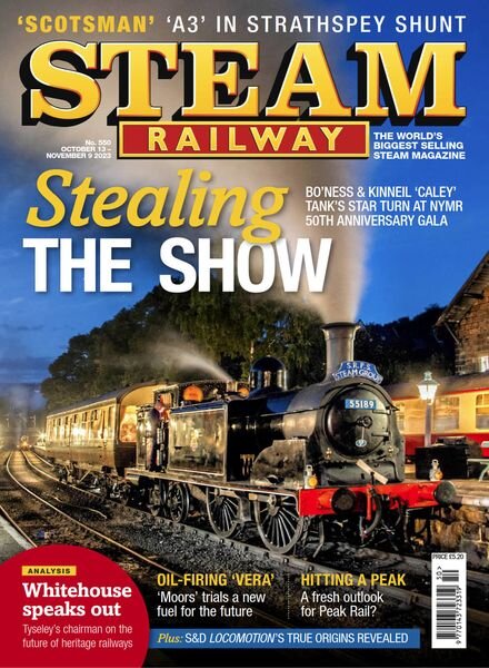 Steam Railway – Issue 550 – October 13 2023 Cover