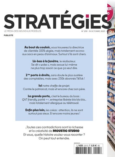 Strategies – 19 Octobre 2023 Cover