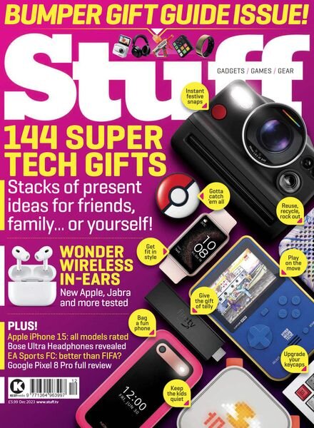 Stuff UK – December 2023 Cover