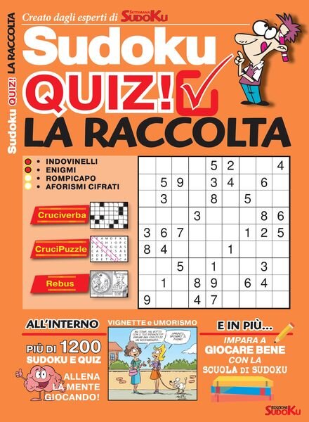 Sudoku Quiz – Ottobre-Dicembre 2023 Cover