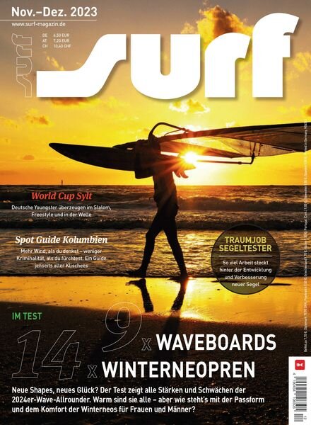 Surf Germany – November-Dezember 2023 Cover