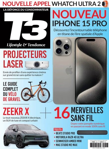 T3 France – Octobre 2023 Cover