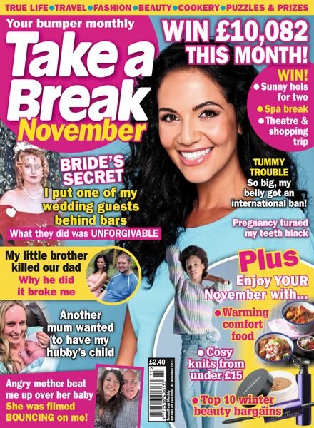 Take a Break – November 2023 Cover