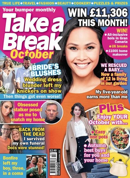 Take a Break – October 2023 Cover