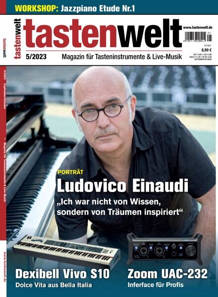 Tastenwelt – September-Oktober 2023 Cover