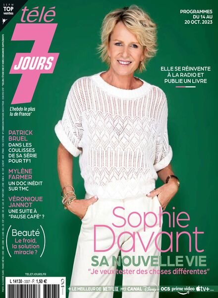 Tele 7 Jours – 9 Octobre 2023 Cover