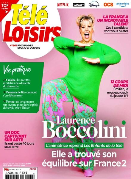 Tele Loisirs – 16 Octobre 2023 Cover