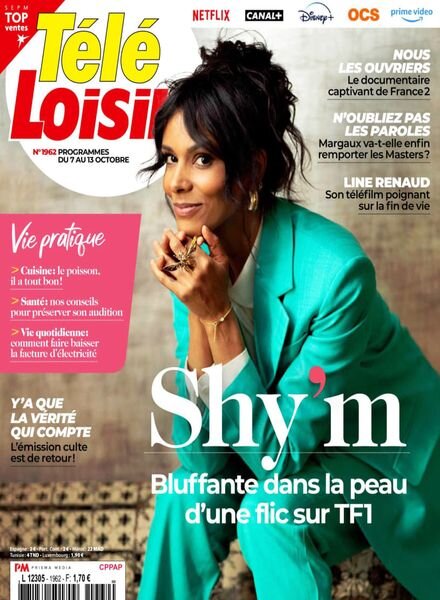 Tele Loisirs – 2 Octobre 2023 Cover