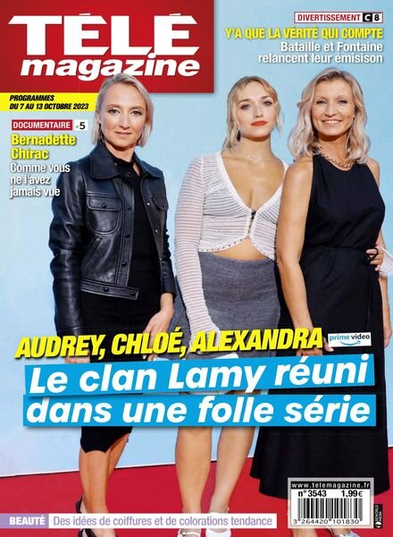 Tele Magazine – 7 Octobre 2023 Cover