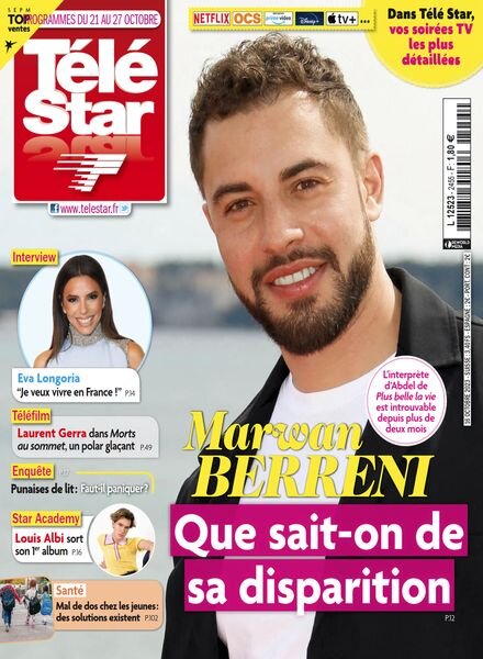 Tele Star – 15 Octobre 2023 Cover
