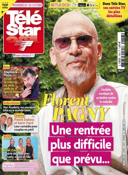 Tele Star – 2 Octobre 2023 Cover