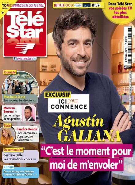 Tele Star – 23 Octobre 2023 Cover