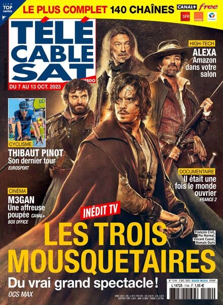 Telecable Sat Hebdo – 2 Octobre 2023 Cover