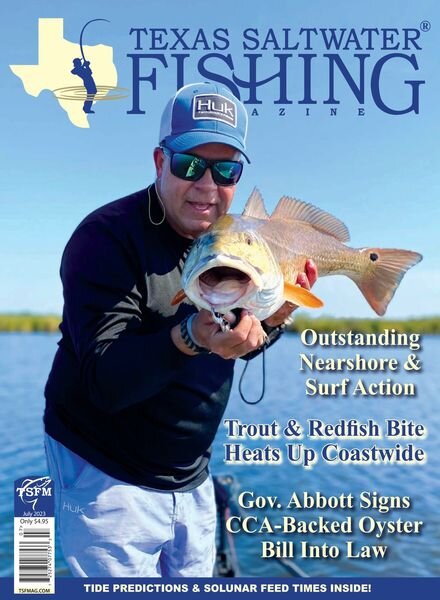 Texas Saltwater Fishing – July 2023 Cover
