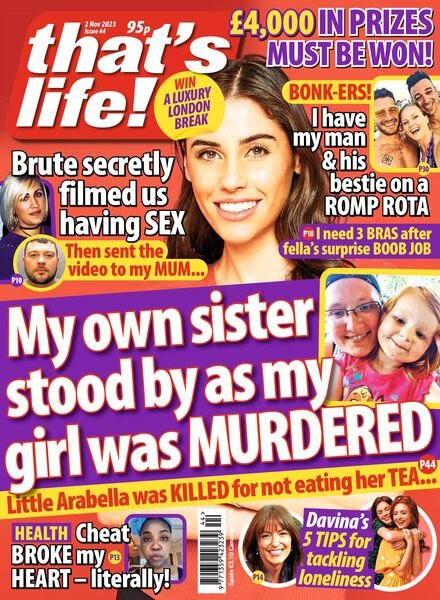 that’s life! UK – 2 November 2023 Cover