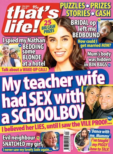 that’s life! UK – 5 October 2023 Cover