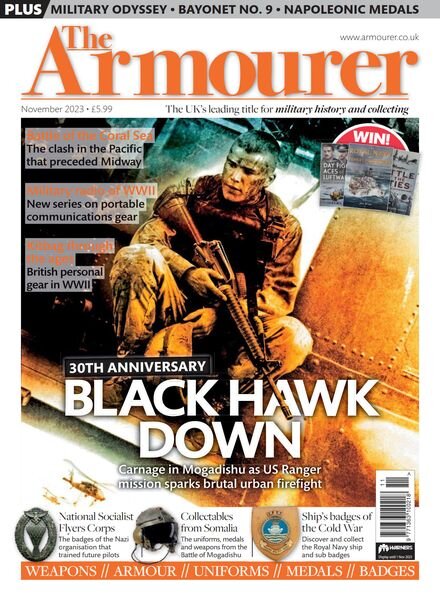 The Armourer – November 2023 Cover