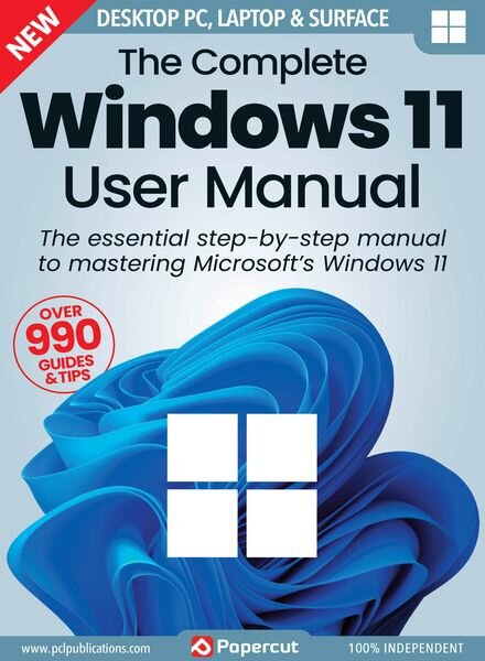 The Complete Windows 11 User Manual – September 2023 Cover