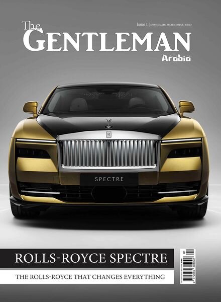 The Gentleman Magazine Arabia – Issue 1 2023 Cover