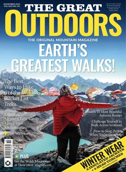 The Great Outdoors – November 2023 Cover