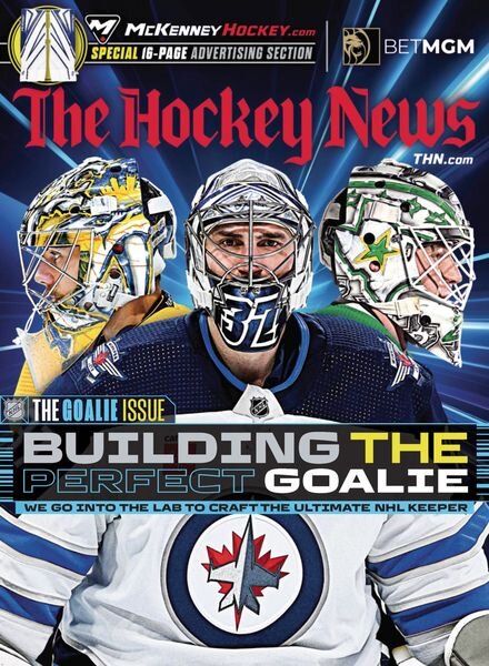 The Hockey News – Goalie Issue 2023 Cover