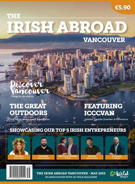The Irish Abroad Vancouver Magazine – May 2023 Cover