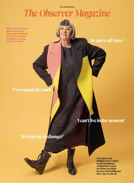 The Observer Magazine – 8 October 2023 Cover