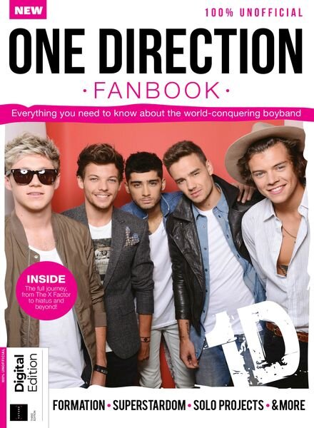 The One Direction Fanbook – 3rd Edition – October 2023 Cover