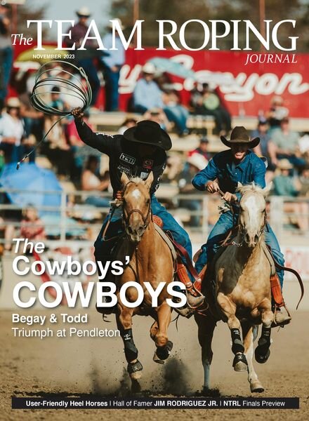 The Team Roping Journal – November 2023 Cover