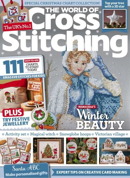 The World of Cross Stitching – December 2023 Cover
