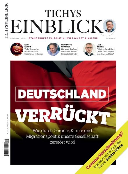 Tichys Einblick – November 2023 Cover
