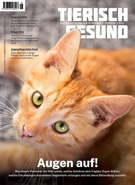 Tierisch Gesund – November-Dezember 2023 Cover