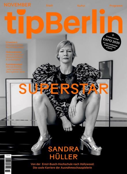tip Berlin – November 2023 Cover