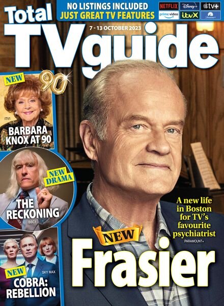 Total TV Guide – Issue 41 – 7 October 2023 Cover