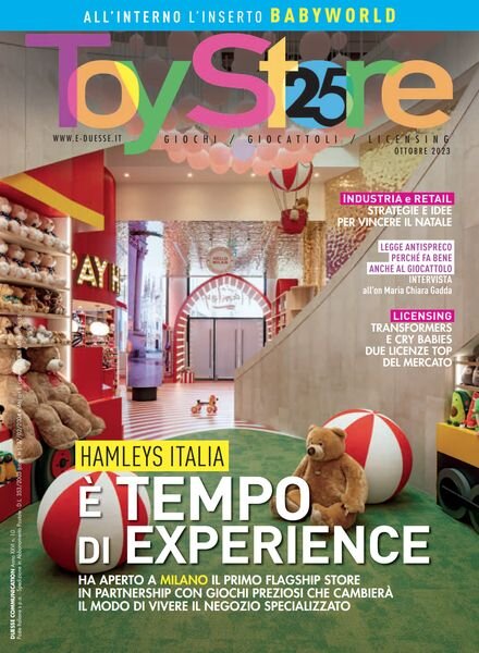 Toy Store – Ottobre 2023 Cover