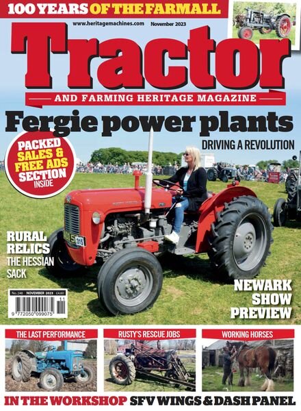 Tractor & Farming Heritage Magazine – November 2023 Cover