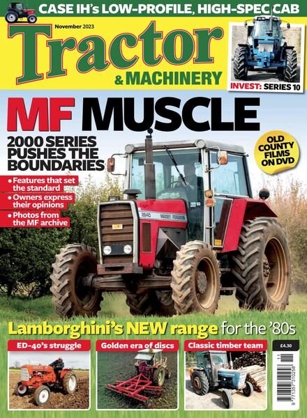 Tractor & Machinery – November 2023 Cover