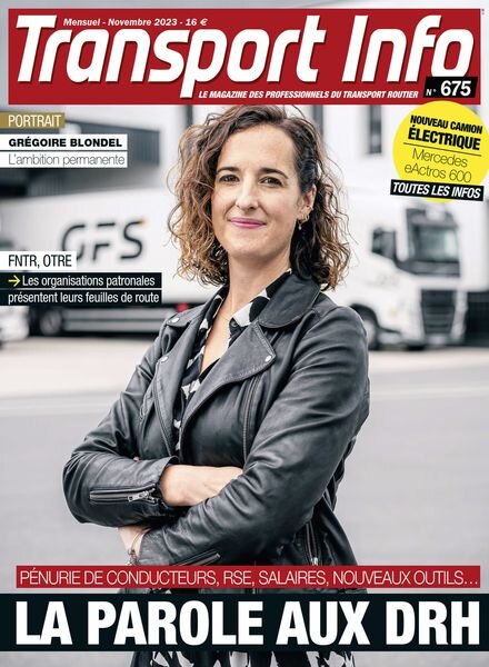 Transport Info – Novembre 2023 Cover