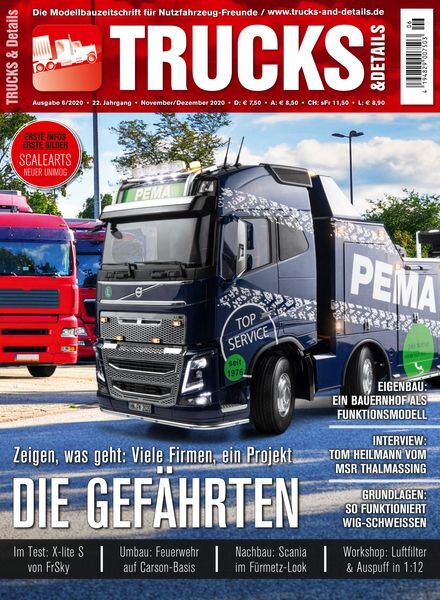 Trucks & Details – November-Dezember 2020 Cover