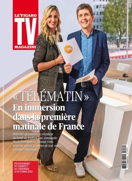 TV Magazine – 6 Octobre 2023 Cover