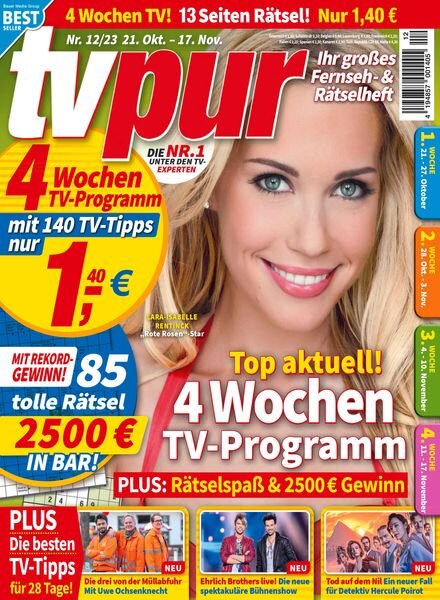 TV pur – 21 Oktober 2023 Cover