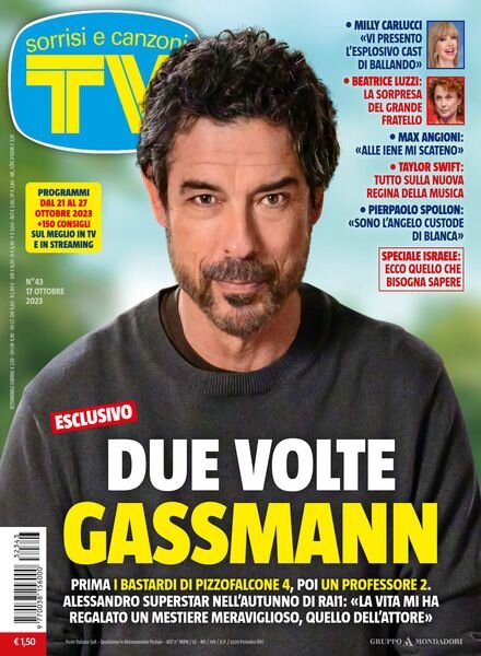 TV Sorrisi e Canzoni – 17 Ottobre 2023 Cover