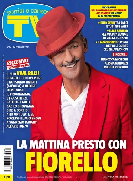 TV Sorrisi e Canzoni – 24 Ottobre 2023 Cover