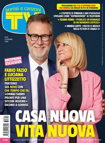 TV Sorrisi e Canzoni N41 – 3 Ottobre 2023 Cover